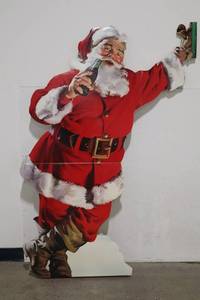 Santa Cardboard Standee 64.5 X 42