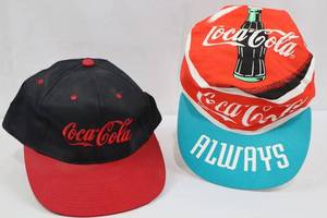 Coca-Cola Wear Caps (Lot of 2)