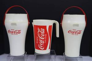 Vintage Coca-Cola Pitcher Set (Lot of 3)