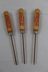 Coca-Cola Ice Picks (Lot of 3)