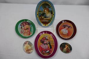 Coca-Cola Tin Sign Assortment (Lot of 6)