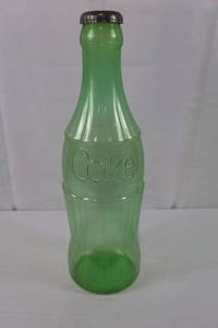 Giant Vintage Coca-Cola 23 Soda Bottle Coin Bank