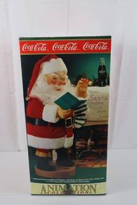 Coca-Cola 1992 Animated Santa Display Set (7 Pieces)
