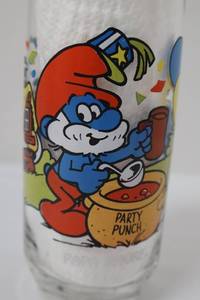 Papa Smurf 6-inch Glass