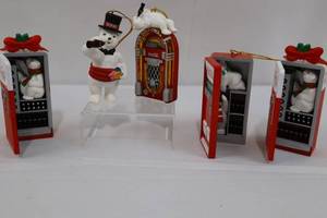 Coca-Cola Ornament Set (Lot of 5)