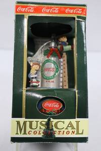 Coca-Cola North Pole Musical Elf Decor in Box