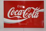 Coca-Cola Metal Sign 66" X 44"