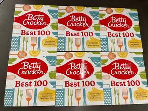 Betty Crocker Best 100 Cookbooks (Lot of 6)