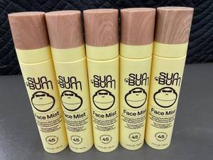 Sun Bum Face Mist SPF 45 - 5 Bottles