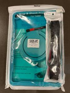 Good Idea 16x12 Blue Drop & Shock Proof Tablet Case