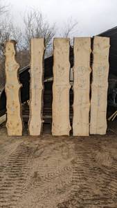 Pine Live Edge Slab - 116 x 19