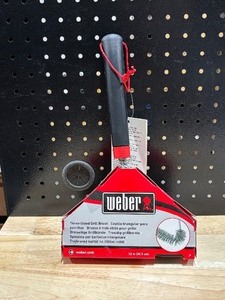Weber 12 Three Sided Grill Brush