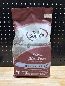 Nutri Source Prairie Select Recipe Dog Food 5 LB Bag