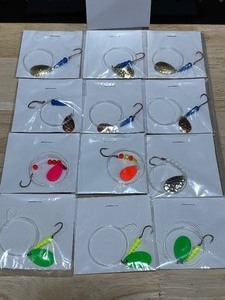 Hand Tied Fishing Spinners