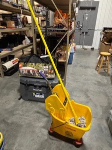 Mop Bucket with Wringer and Mop