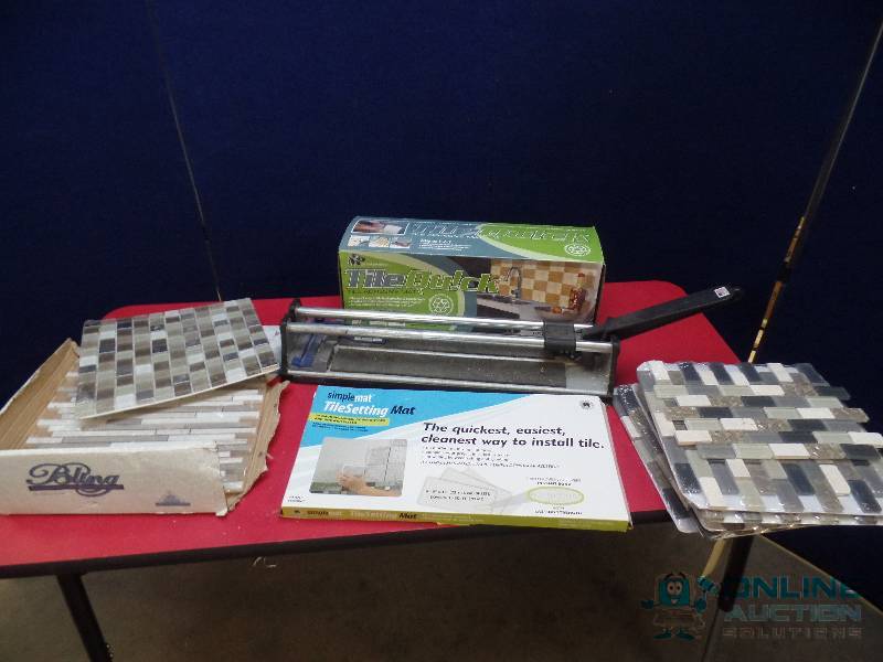lot 46 image: Tiling Accessories & Tools