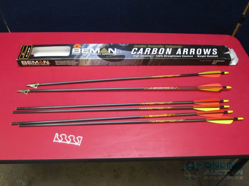 lot 56 image: Carbon Arrow Set