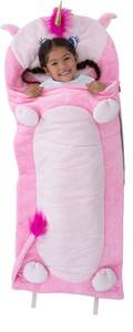 Magical Unicorn Kids Bundle  Bixbee Unicorn Sleeping Bag & Light Up Unicorn Pillow Kit New
