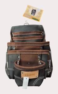 HEAVY-DUTY PRINCE LEATHER TOOL POUCH  NEW WITH TAGS