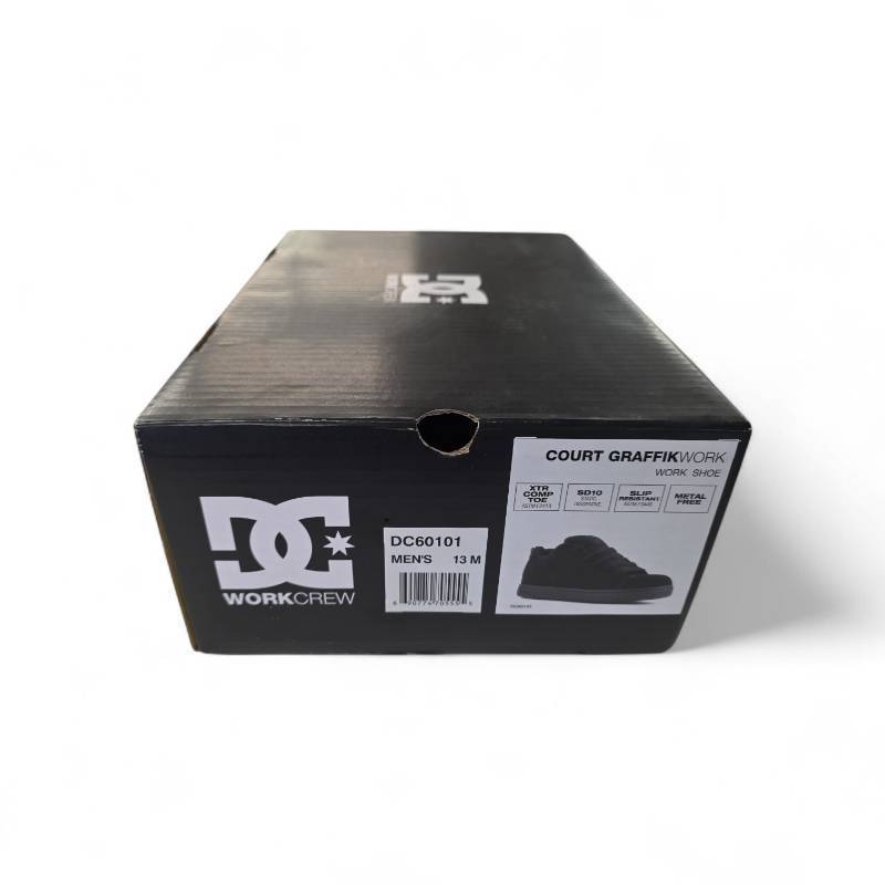 New DC WORKCREW COURT GRAFFIKWORK SHOE SIZE 13M XTR COMP TOE