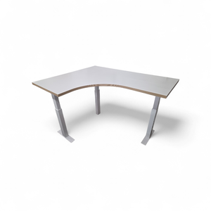 Knoll L Shaped Power Sit Stand Adjustable Height Desk Left Hand Return Retails for $2999