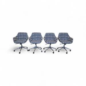 Four Nios Guest Swivel chair by Arcadia Retail $1,950 to $2,538 each