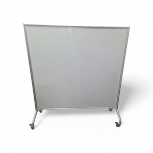 Double Sided Magnetic Whiteboard on Wheels