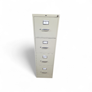 HON 4 Drawer Filing Cabinet with Key