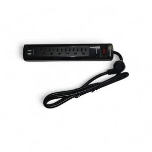 Four Pack of 8 Outlet Surge Protector 1200 Jules 4ft cord 2.4A USB