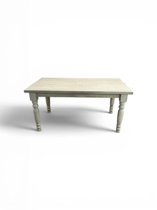 Off white English farmhouse table