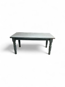 Grey English farmhouse table