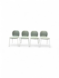 Grey stacker soft seating