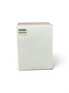White mini fridge