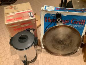 Vintage Lefse Baker & Coffee Maker