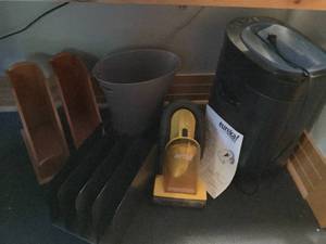 Shredder, Vac & Bins