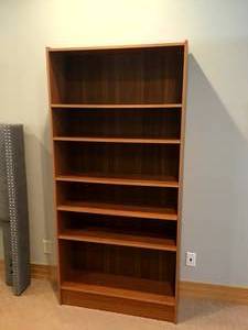 Solid Wood Bookshelf 1