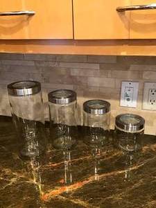 Glass Canister Set