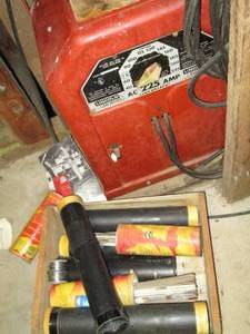 Lincoln 225amp Arc Welder and lot o...
