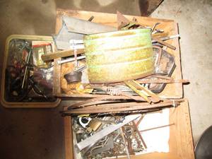 Misc boxes of various screap metal...