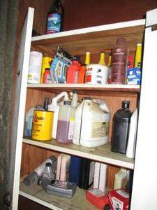 Content of cabinet to include a var...