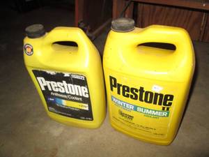 Prestone coolant...