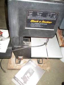 Black and Decker 7 12in power band...