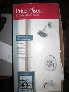 bathroom shower kit without head...