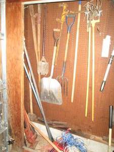 Weeding tool, scoop shovel, post ho...