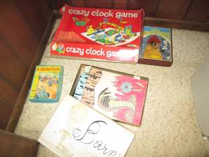 Misc vintage boardgames and puzzles...