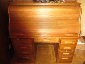 Quality wood Ashley Furniture roll ...