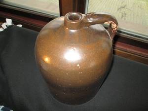 Red Wing style Stoneware water jug ...