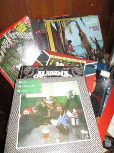 Large collection of vinyl record al...