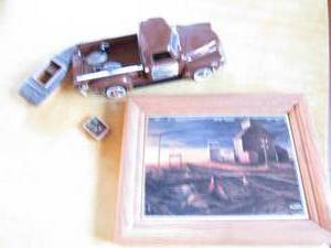 Terry Redlin smalls including a fra...