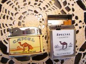 Camel Cigarettes Pack shaped advert...